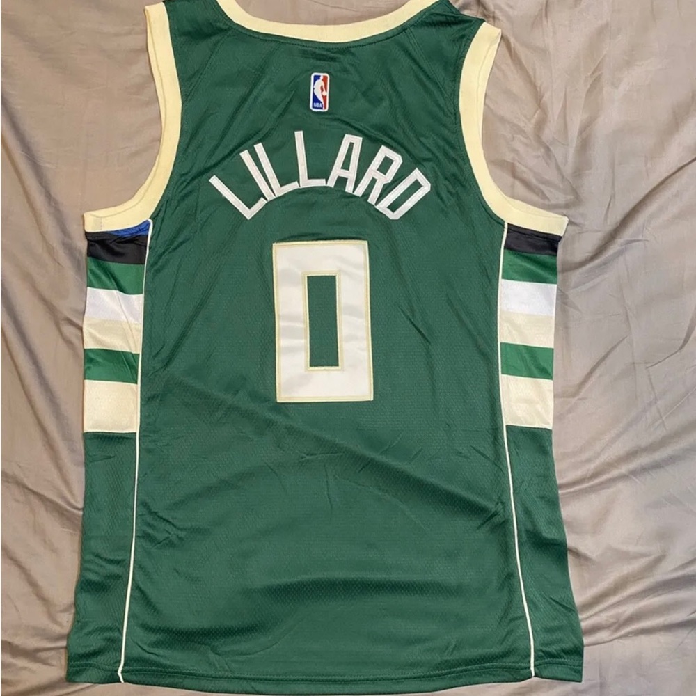 NWT Damian Lillard Bucks Jersey
